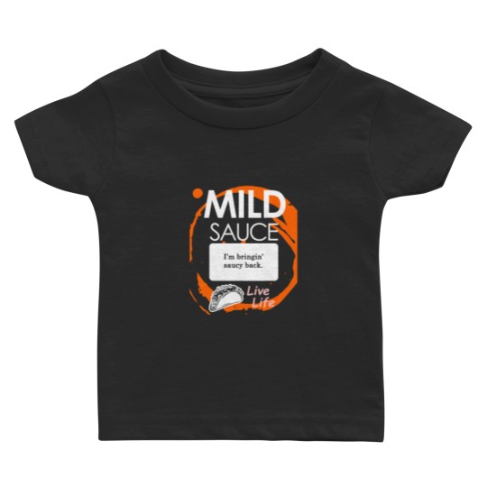 Discover Taco Sauce Mild Halloween Baby T-Shirts