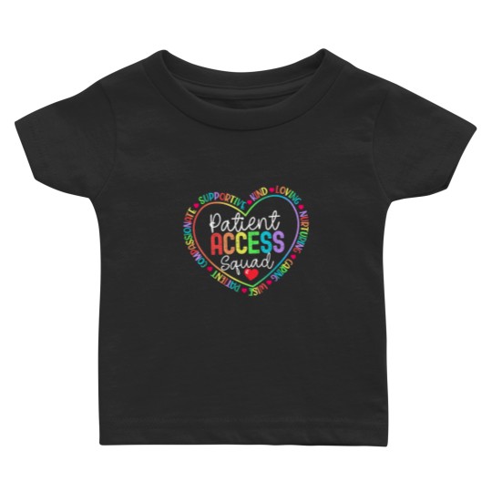 Discover Patient Access Squad Specialist Rainbow Appreciation Baby T Shirts