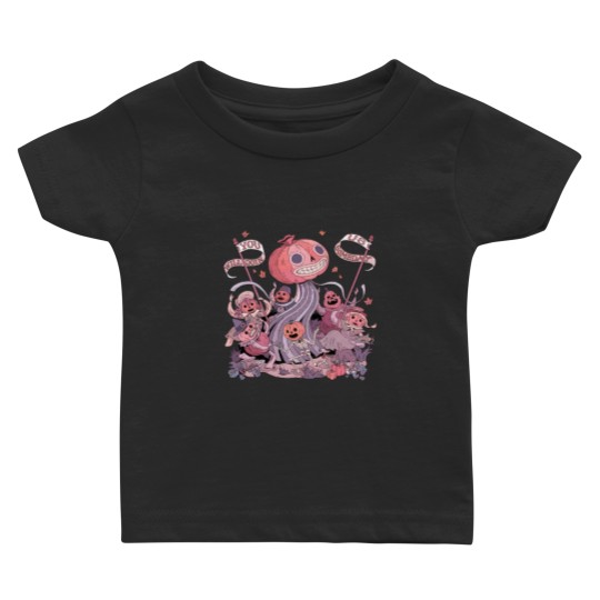 Discover Over The Garden Wall Baby T Shirts, Vintage Pottsfield Halloween Pumpkin Baby T Shirts