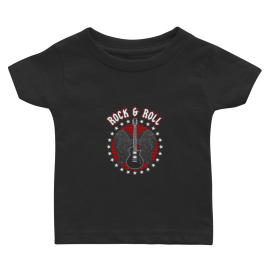 Discover Rock and Roll Rock 'n Roll Music Concert Baby T Shirts