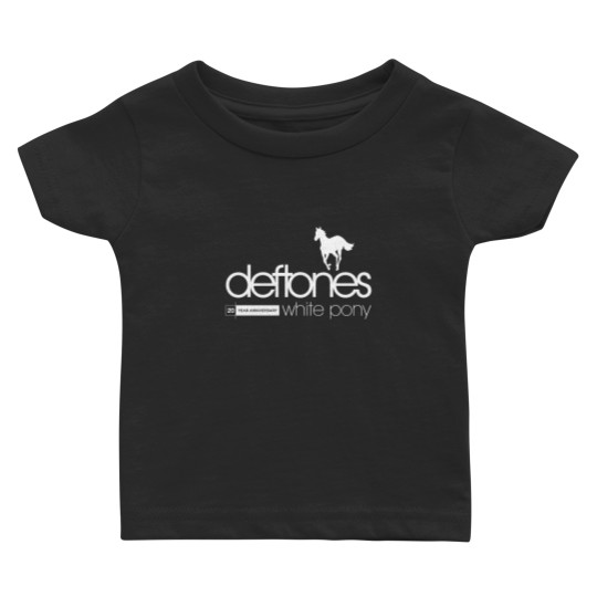 Discover Deftone White Pony 20th Anniversary Baby T Shirts