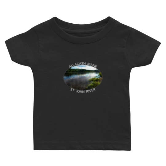 Discover Allagash Maine St John River Old Schoolhouse Roa Baby T Shirts