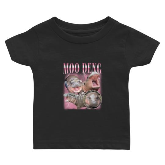 Discover Vintage Moo Deng Baby T-Shirt