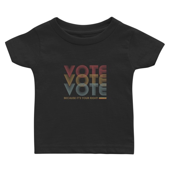 Discover Election 24 Baby T-Shirt for Young Activists
