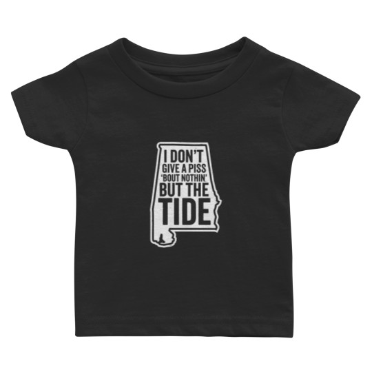 Discover I Don't Give A Piss About Nothing But The Tide - Albm Football Baby T Shirts
