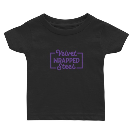 Discover Velvet Wrapped Steel Baby T-shirts