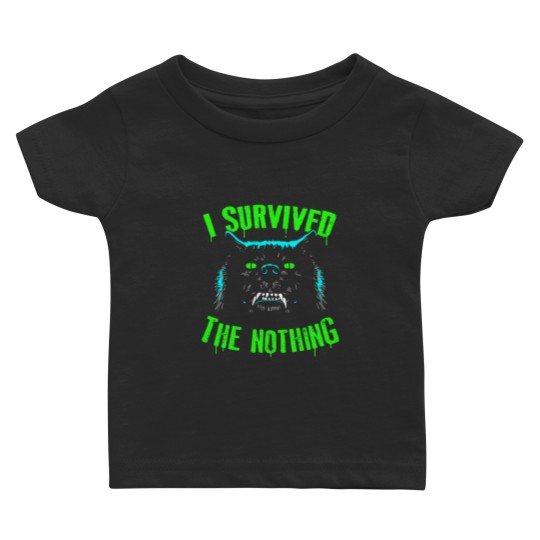 Discover Gmork I Survived The Nothing Neverending Vintage 80s Story Baby T Shirts