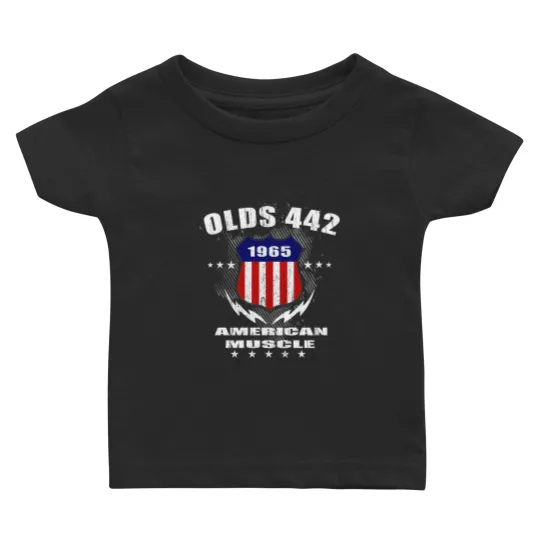 Discover 1965 Olds 442 American Muscle v3 Baby T Shirts