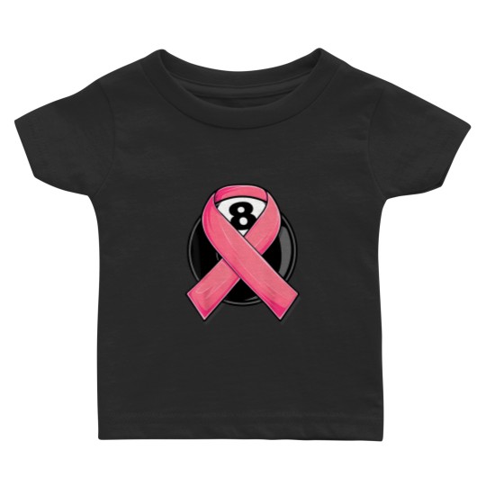 Discover breast cancer awareness billard s, pink cancer support Baby T-shirts