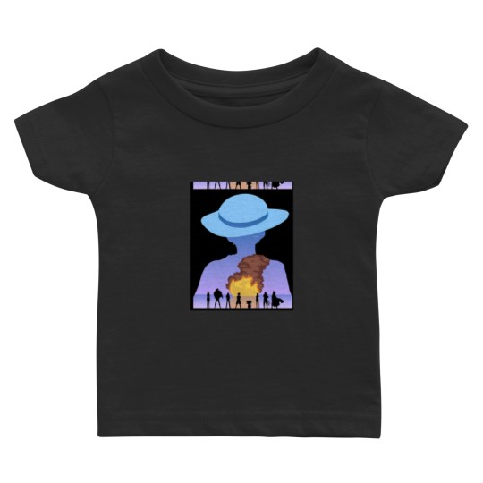 Discover One Piece Monkey D. Luffy - Straw-Hats Pirates 457 Baby T-shirts