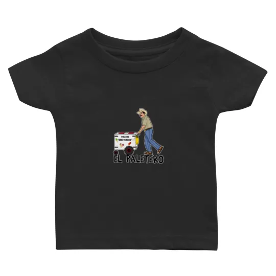 Discover El paletero Mexican Ice cream men Baby T-shirts