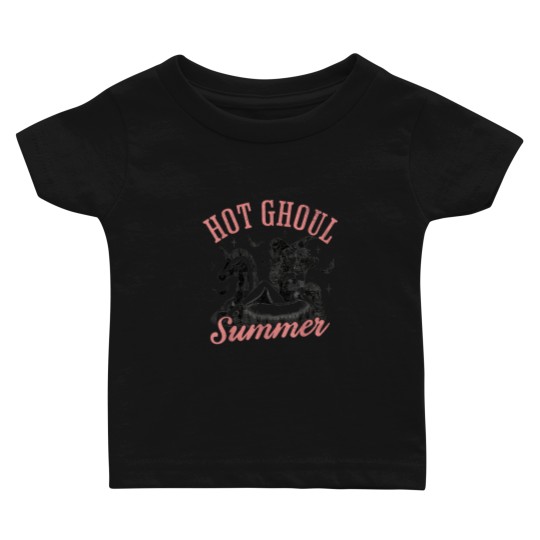 Discover Women Funny Halloween Hot Ghoul Summer Summerween Baby T-shirts