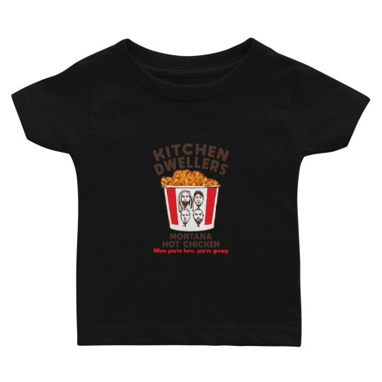 Discover Kitchen Dwellers Hot Chicken | Kitchen Dwellers Band Baby T-shirts