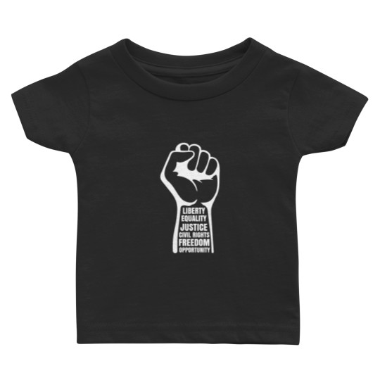 Discover Liberty Equality Justice Civil Rights Freedom Oppo Baby T Shirts