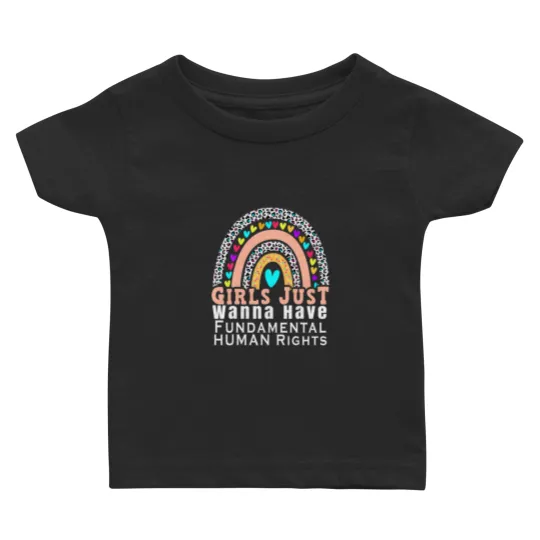 Discover Feminist Women's Equality Rights Are Human Rights Baby T Shirts