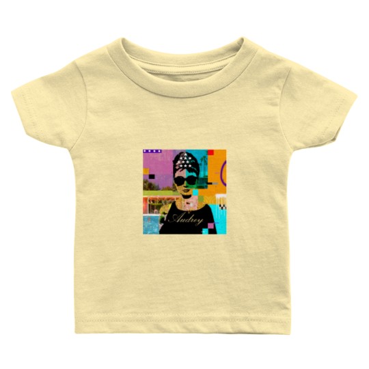 Discover Audrey Hepburn Script Baby T-shirts