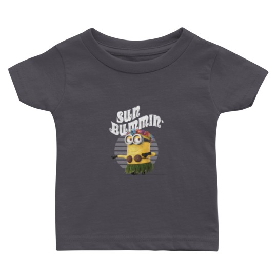 Discover Despicable Me Minions Bob Sun Bummin Hula Graphic Baby T Shirts