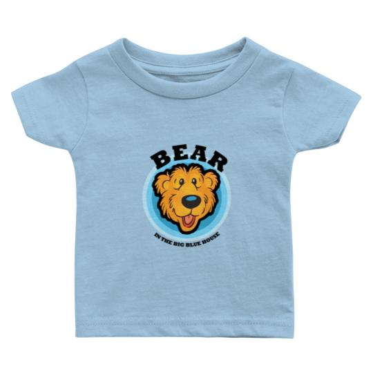 Discover BEAR in the big blue house  539 Baby T Shirts
