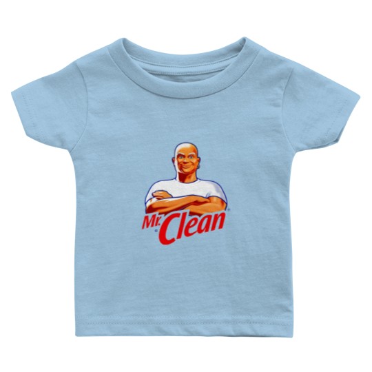 Discover Mr Clean Logo Cleaning Product Fan Baby T Shirts