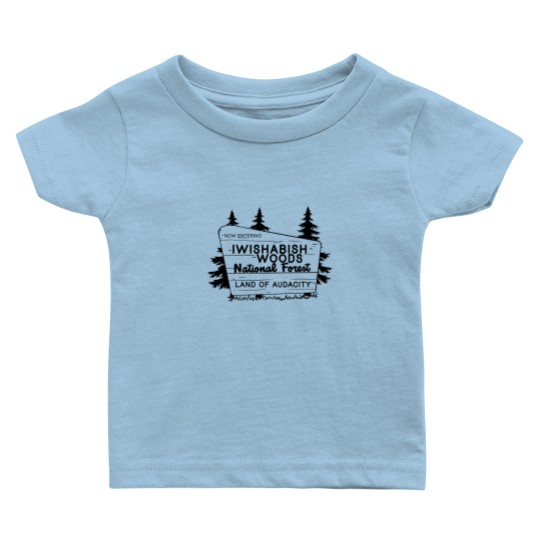 Discover IWishABish Woods Graphic Baby T Shirts