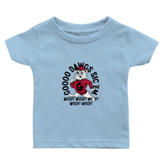 Discover Go Dawgs Vintage Baby T-Shirt