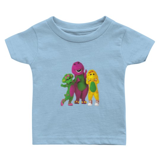 Discover Barney The Dinosaur and Friends Baby T Shirts