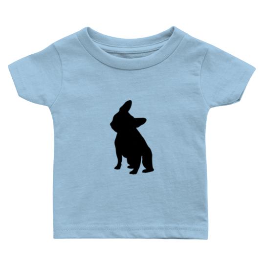 Discover French Bulldog Head Tilt Apparel, Frenchie Head Ti Baby T Shirts
