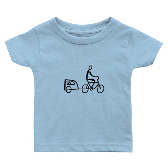 Discover Bike Trailer Baby T Shirts