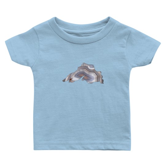 Discover Lake Superior Agate Great for Rockhounds  Agate Lovers Baby T Shirts