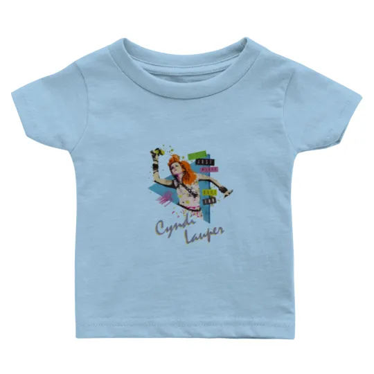 Discover Vintage Cyndi Lauper Girls Just Wanna Have Fun Baby T Shirts 80S Music Baby T Shirts