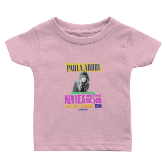 Discover Paula Abdul NK on The Block THE MAGIC SUMMER 2024 Tour Baby T Shirts