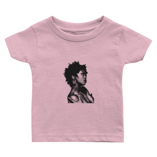 Discover Lauryn Hill || Vintage Halftone-Style || Fan Art Design| - Lauryn Hill - Baby T Shirts