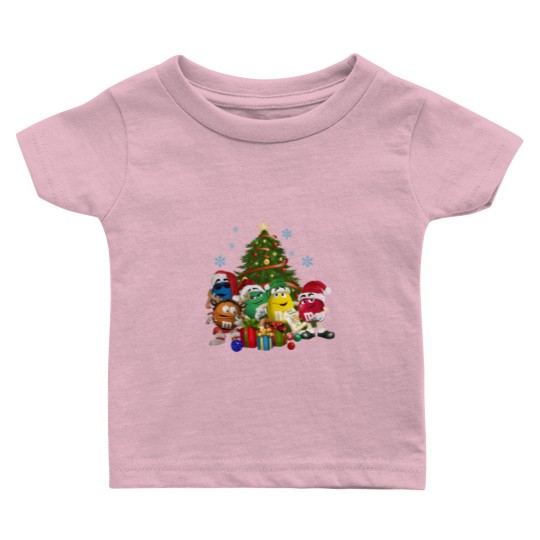 Discover Christmas M&M Candies Baby T-Shirt - Family Matching