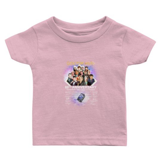Discover Doctor Who 60th Anniversary 1963-2023 Thank You Baby T Shirts