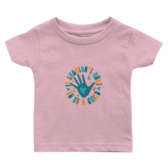 Discover Child Abuse Awareness Baby T Shirts, Domestic Violence Mental Health