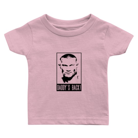 Discover Randy Orton Baby T Shirts Wrestling Entertainment The Viper Randy Orton Daddy's Back Baby T Shirts