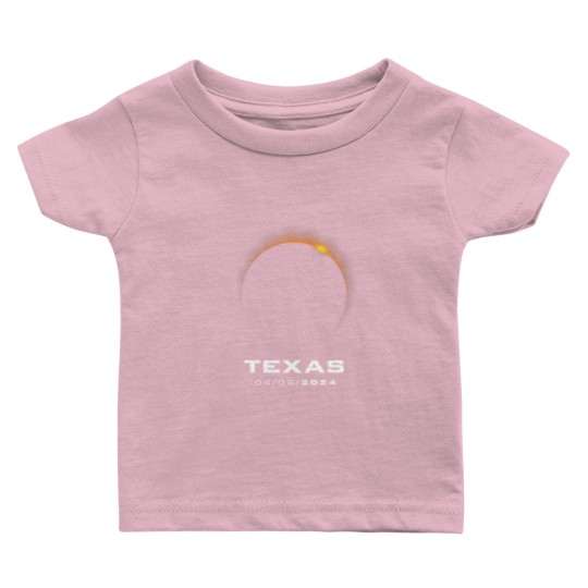 Discover Total Solar Eclipse 2024 Texas Baby T Shirts