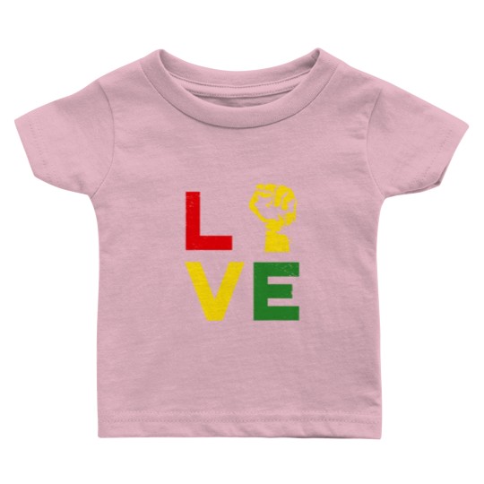 Discover Juneteenth Vintage Love Emancipation Day Melanin Black Pride Baby T Shirts