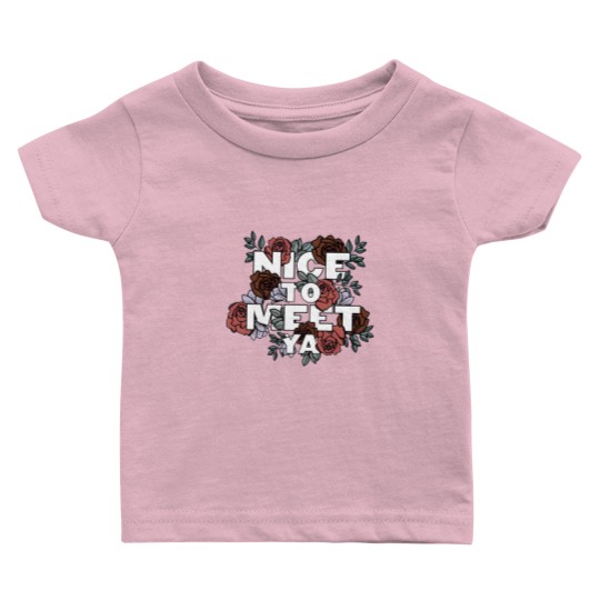 Discover Lovely Nice To Meet Ya Floral Niall Horan Baby T Shirts, One Direction Baby T Shirts