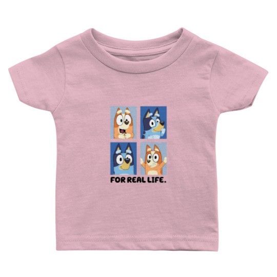 Discover BlueyDad For A Real Life Baby T Shirts | BlueyDad And Bingo Baby T Shirts