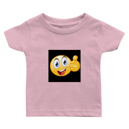 Discover Thumbs up smiley face Baby T Shirts