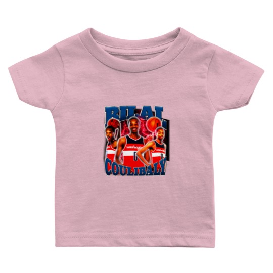 Discover Bilal Coulibaly Vintage  Retro 90's Baby T Shirts Basketball Player Bilal Coulibaly Vintage Baby T Shirts Baby T Shirts Vintage Bootleg Basketball Baby T Shirts Baby T Shirts