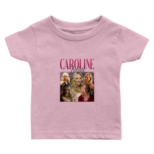Discover Caroline Forbes Vintage Washed Baby T Shirts, Actress Graphic Unisex Baby T Shirts