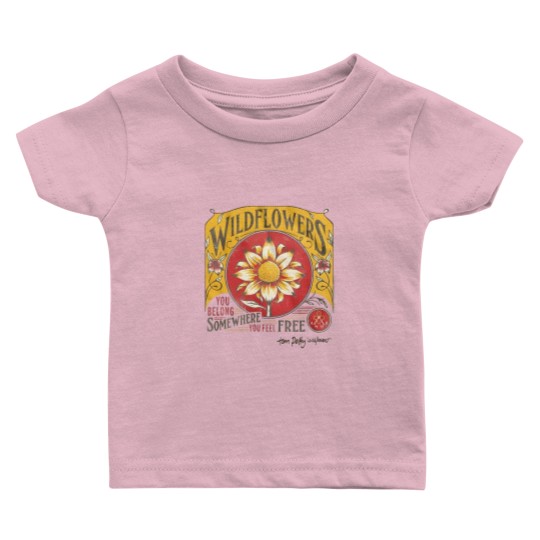 Discover Tom Petty & the Heartbreakers Wildflowers Baby T Shirts