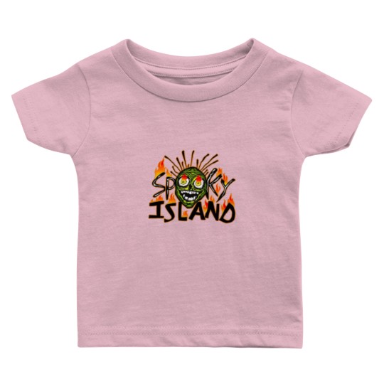 Discover Spooky Island Scooby Doo Collage Unisex Baby T Shirts, Spooky Island