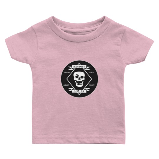 Discover The Bandits - 1st Battalion - 37th Armor Regiment (Clean Style) Baby T Shirts