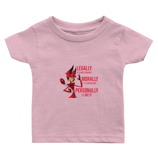 Discover Alastor Hazbin Hotel Meme Baby T Shirts