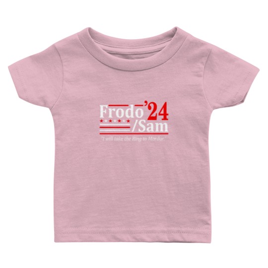 Discover FRODO and SAM 2024 Election - funny elect scifi hobbits drawrfs Unisex Baby T Shirts