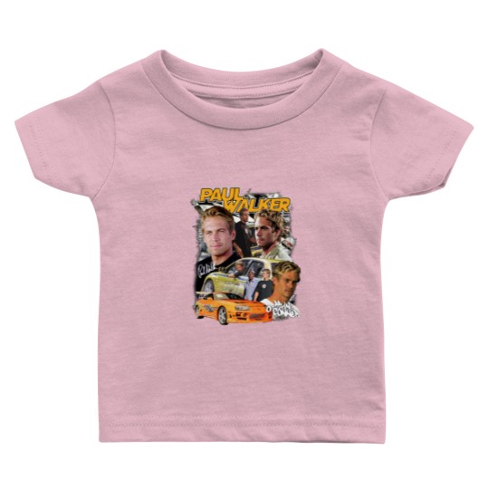 Discover Fast and Furious Baby T-Shirt featuring Paul Walker