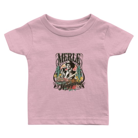 Discover Merle Haggard Vintage  Baby T Shirts